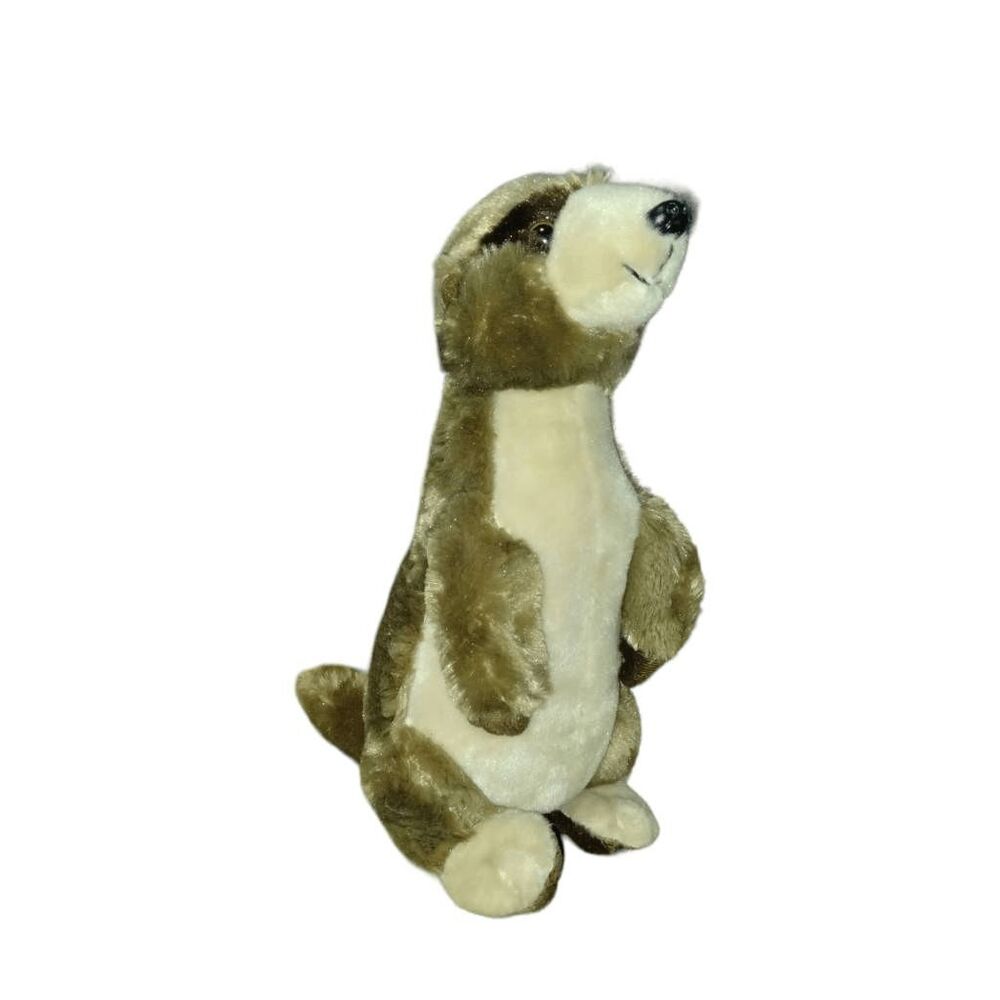 Adventure Planet Plush Animal Den Meerkat 10" Plushie Wildlife Toy - Picture 1 of 7